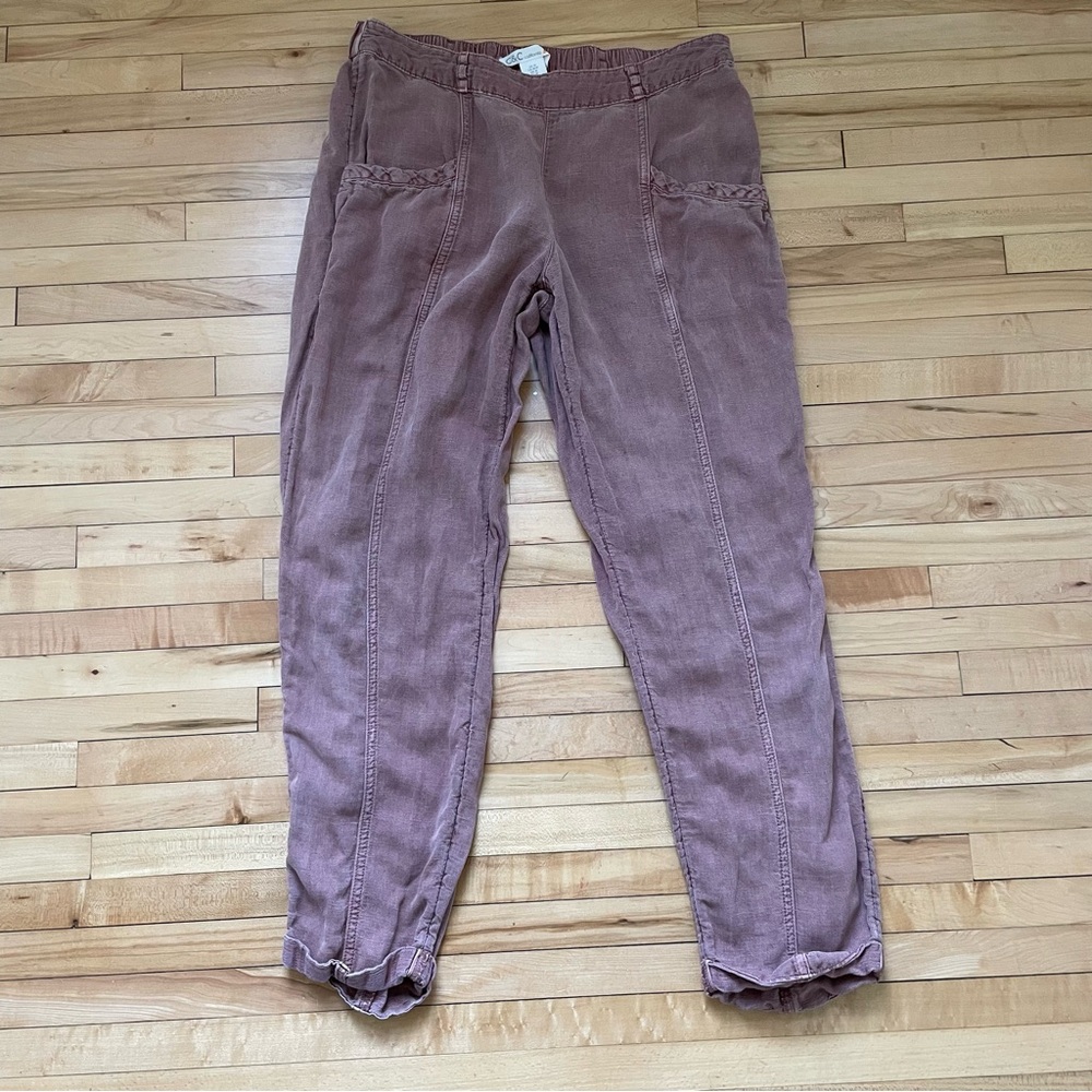 C&C California Linen trouser Pants in Clay